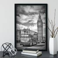 LONDON Houses of Parliament und Verkehr - Link Art Heroes Onlineshop