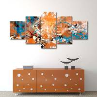 Modern View Beyond Control Multi Panel Canvas Wall Art - LINK ElephantStock
