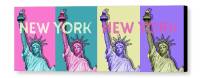 POP ART Statue Of Liberty | New York New York | Panoramic