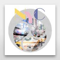 TRENDY DESIGN New York City | Geometric Mix No 1 - Link zum artboxONE Onlineshop